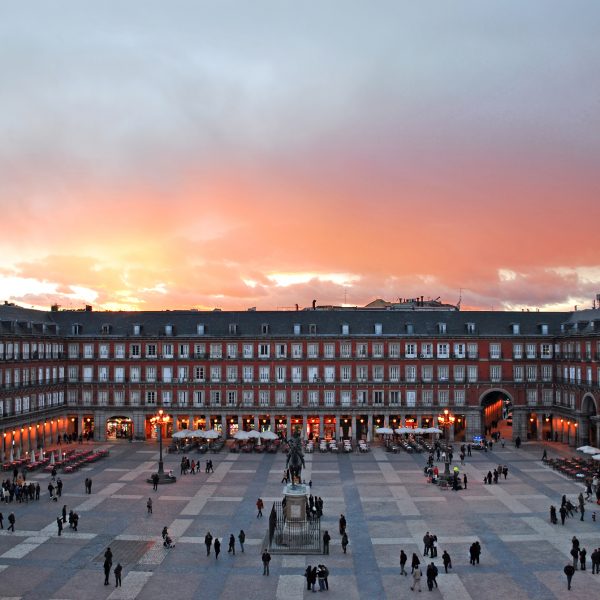 Hostal Edreira en el centro de Madrid, España